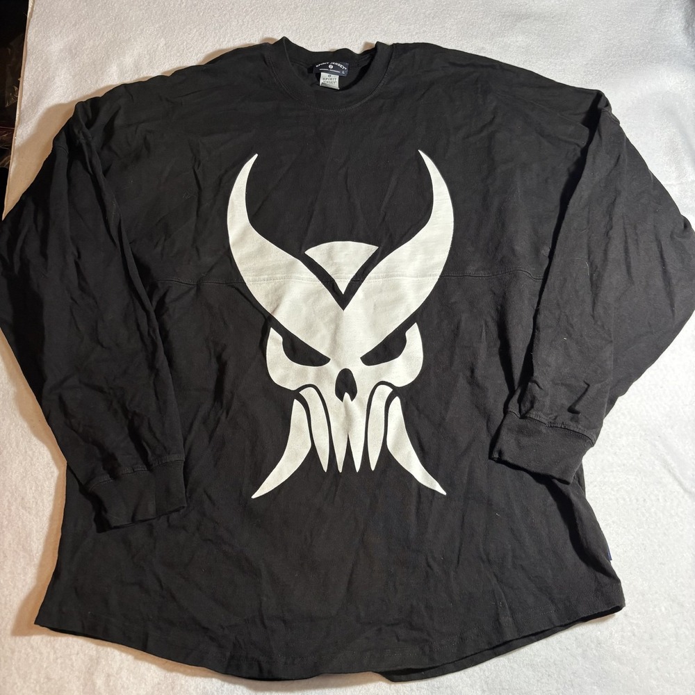 Marvel Punisher Shirt Mens Large Spirit Jersey Long Sleeve Skull Graphic Tee